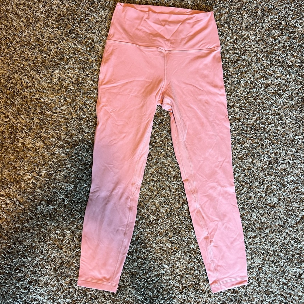 Lululemon Align leggings - baby pink, size 8